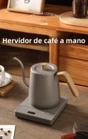 Hervidor Eléctrico 800ml Con Cuello De Ganso Y Control De Temperatura Para Café Manual 1000W Calentamiento Rápido 110V/220V Teapot Inteligente - details 0