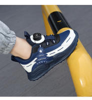 Zapatos Deportivos Para Niños Con Hebilla Giratoria Moda Niños Y Niñas Zapatillas De Correr Casual Transpirables Para Exteriores Todas Las Estaciones - details 23