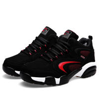Zapatos De Deporte Para Hombre Talla Grande Color Bloque Trendy Antideslizantes Con Cordones Duros Y Duraderos Para Actividades Al Aire Libre - details 19