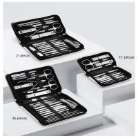 Set De Manicura 11-26 Piezas Tijeras De Uñas Y Afeitadora De Cutículas Herramientas De Cuidado De Uñas Y Pies Acero Inoxidable Kit De Limpieza Y Aseo - details 2