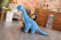 Juguete De Peluche Dinosaurio Tanystropheus 50/80cm Para Niñas Y Niños Regalo De Navidad Y Cumpleaños Color Azul/Morado/Rosa - details 3