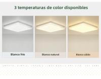Lámpara De Techo LED Ultra Delgada MARPOU Iluminación Natural Interior Cuadrada Redonda 18W 24W 36W 48W Para Sala De Estar Dormitorio - details 8
