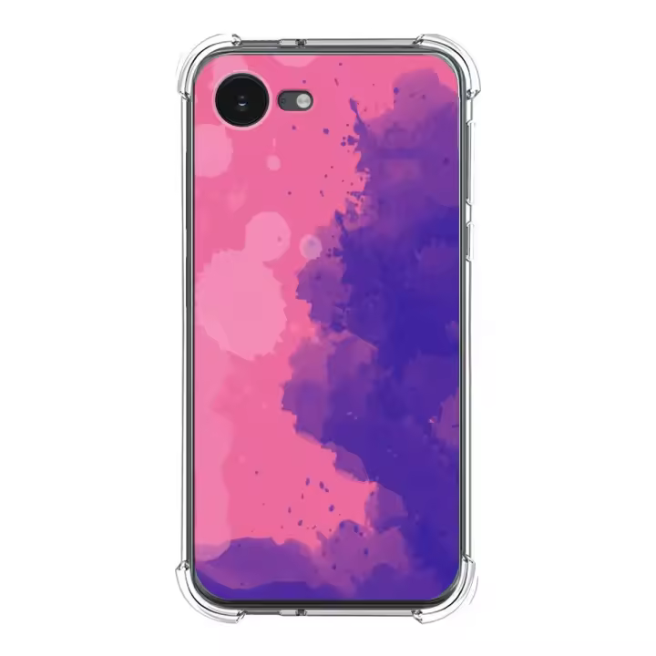 Funda Silicona Antigolpes para iPhone 16e (6.1) diseño Acuarela 07 Dibujos - 1