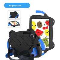 Estuche Protector Para Tableta Samsung Galaxy Tab A9 A11 plus A7 Lite A8 A9 A11 a Prueba De Golpes Y Lavable Con Soporte De Doble Ángulo Y Asa. Adecuado Para Niños. - details 13