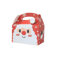 Caja De Regalo De Navidad 4/8/12pcs Papel Kraft Santa Claus Snowman Reindeer Elf Paquete De Galletas Decoración De Fiesta De Año Nuevo - details 6