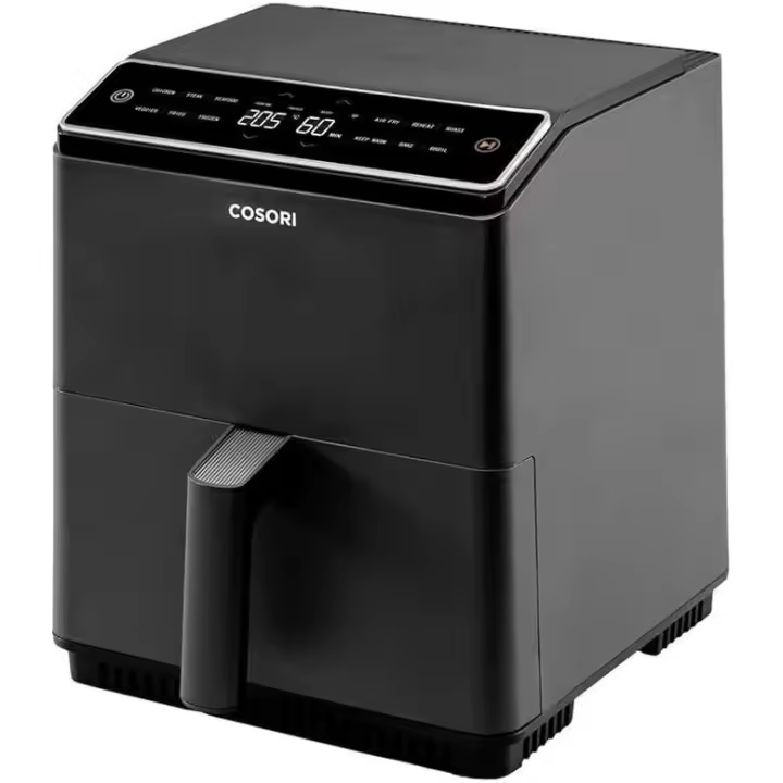 Cosori Dual Blaze Freidora de Aire Wifi 6,4 L, Air Fryer con Doble Resistencia - Color Gris, Producto Europeo con Garantía Oficial. - 1