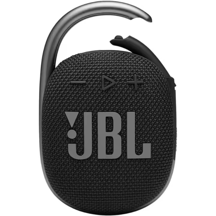 JBL Clip 4 Altavoz inalámbrico con Bluetooth, resistente al agua (IP67) y al polvo, con estilo llamativo y diseño ultraportátil, 10h de música continua - 1