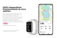 Xiaomi Smart Band 9 Pro Pulsera de Actividad Pantalla AMOLED 1.74" Bluetooth 5.4, GPS, + 150 Modos Deportivos, Vigilancia de la Salud, Colores: Negro, Plata - details 23