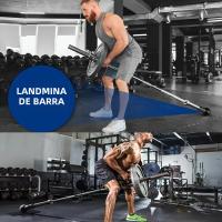 1pc Silicone Barbell Landmine Attachment Para Barras De 2 Pulgadas Con Giradiscos De 360° Para Muay Thai Squats Rows & Presses - details 5
