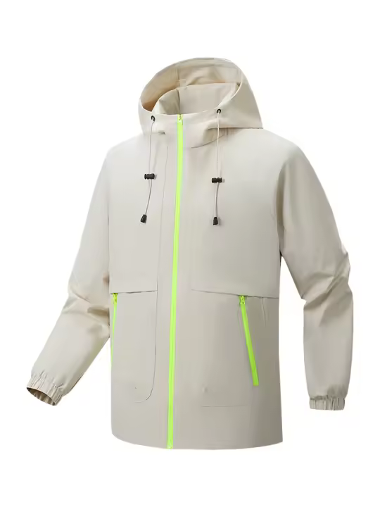 Chaqueta De Trabajo Funcional Para Hombre Americana Impermeable Y a Prueba De Viento Para Montañismo Al Aire Libre En Primavera Y Otoño - 1