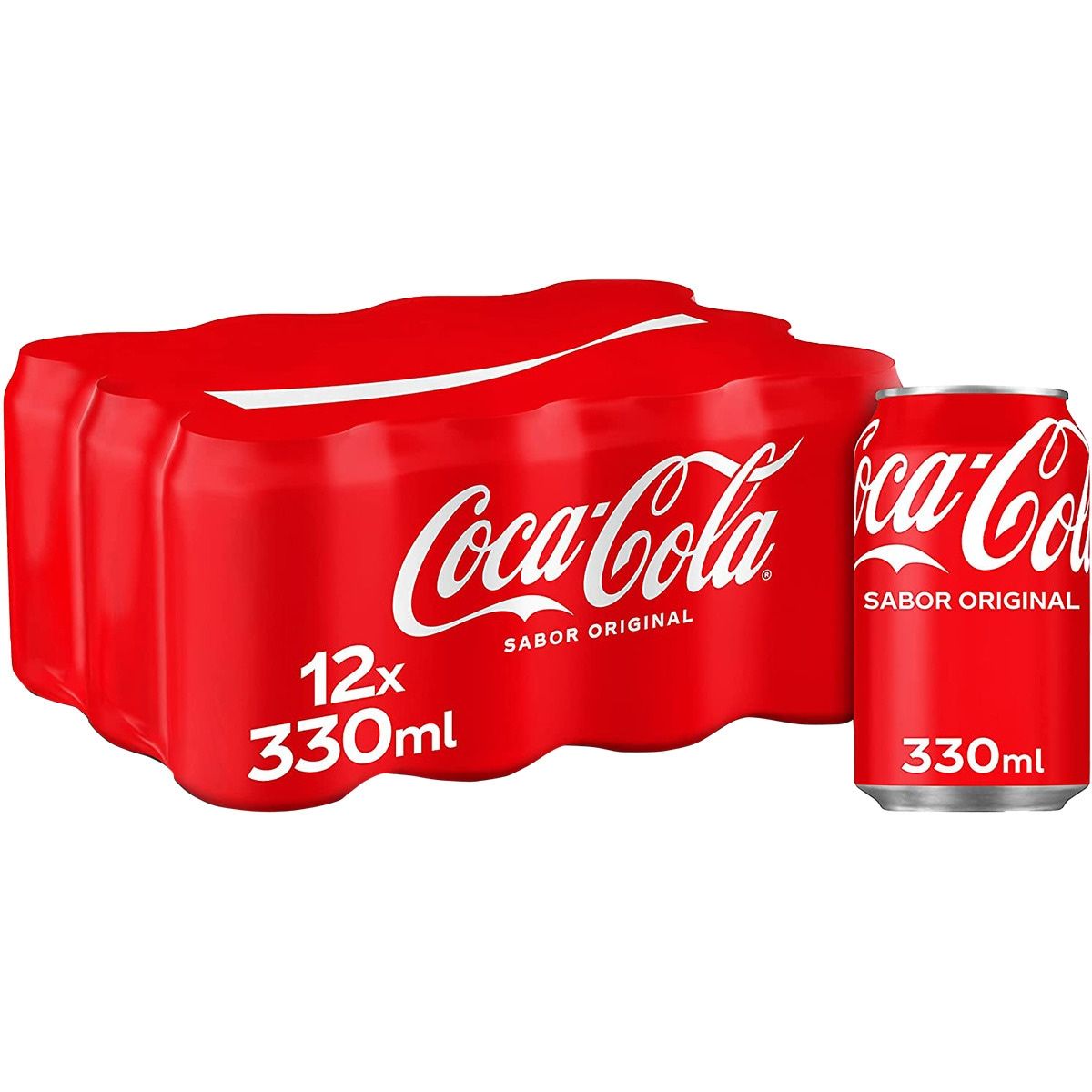 Coca Cola Bebida Refrescante de Cola, Pack Ahorro