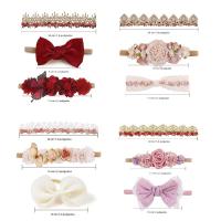 3pcs Diademas De Nylon Para Bebés Niñas Con Flores Y Lirios Coloridos Hechos a Mano Estilo Temporal Moda Cumpleaños - details 11