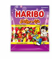 HARIBO FUNKY MIX 1KG surtido de caramelos de goma y regaliz , con distintas texturas y sabores ¡Prueba el mejor surtido de haribo funky mix con nuestros ositos de oro, huevos fritos, balla-balla fresa, fresones y balla-balla dúo SABOR ORIGINAL HARIBO - details 1