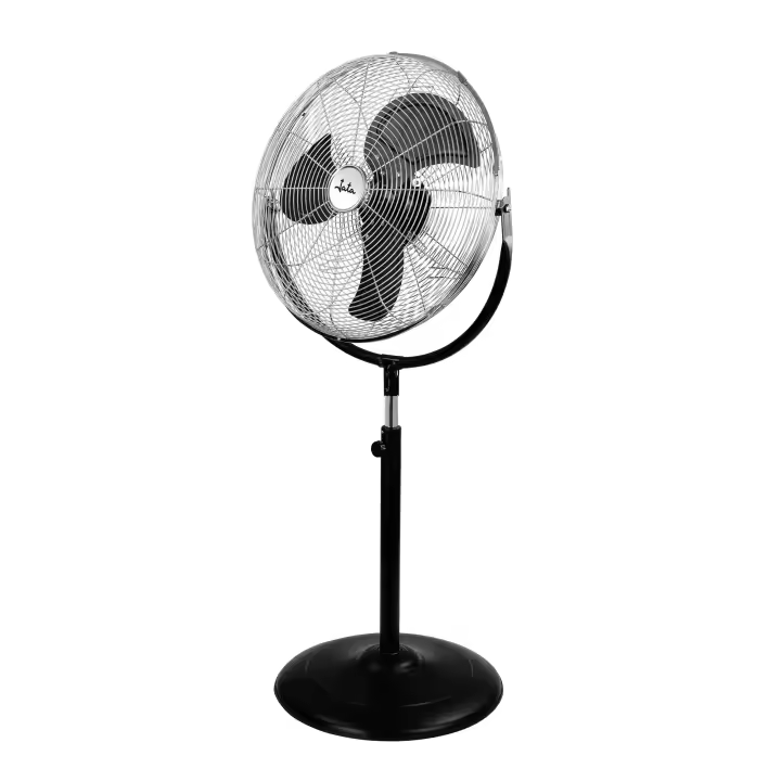 Jata Ventilador de Pie Industrial, 120 W, 3 Aspas de 50 cm de diámetro, Oscilante, 3 Velocidades, Altura Ajustable 130 cm, Silencioso - JVVP3055 - 1