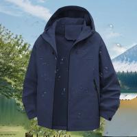 Chaqueta De Cierre Para Mujer Casual Con Capucha Color Sólido Transpirable Impermeable Y Antigolpes Para Camping Y Escalada Al Aire Libre - details 86
