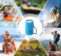 FGNS Bolsa Seca Impermeable Flotante 5L,Bolsa de Hombro Impermeable IP66,para Canoa Kayak Barco Camping Natación Rafting Velo Pesca etc. - details 3