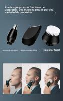 Cortacésped Eléctrico ZOZEN Para Hombres Recargable Afeitadora De Barba Trimmer De Cabello Uso Dual Seco-Húmedo Cuchilla Flotante Triple Hoja Incluida - details 9