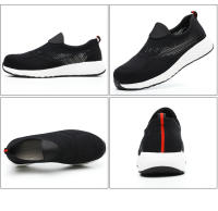 Zapatos De Seguridad Veraniegos Para Hombres Y Mujeres Zapatillas De Trabajo Con Punta De Acero Indestructible Antigolpes Suela EVA Mesh Superior Zapatos De Otoño - details 6