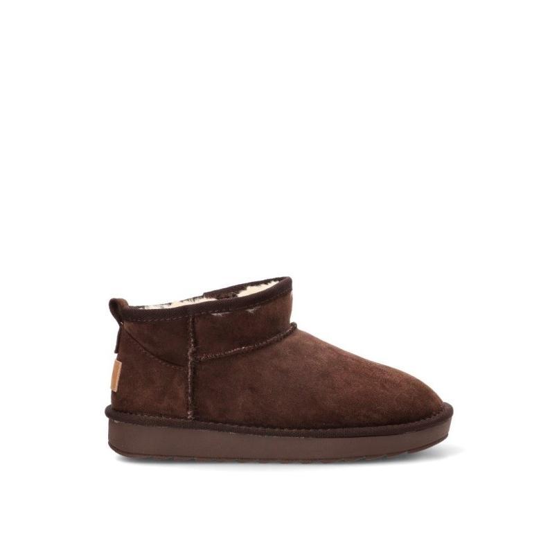 Botin Ugg Etika - Mujer - Suela Plana - Modelo 10922 - Color Café