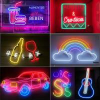 Tira De Luz LED Neón 3/5m Inteligente WIFI APP RGB 16 Colores Impermeable Flexible Compatible Con Alexa Para Decoración De Habitación - details 10