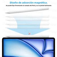Stylus Pincel Para iPad 2024 iPad Air 11 Air 13 M2 pro 13 11 M4 5/6/7/8/9/10ta Gen Air 3/4/5 Mini 5 6 Rechazo De Palma Cuatro Luzes Carga Rápida Incluida - details 3