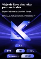 MCHOSE Ace 60 pro 68 Teclado Mecánico Con Eje Magnético 0.01ms Latencia RT 0.01mm 128K Personalizable Para Esports Y Gaming Con Retroiluminación RGB - details 14