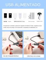 YOKEFELLOW Kit De Archivo De Uñas Eléctrico 30000RPM Para Acrílico Y Gel Manicura Y Pedicura Profesional Para Uso Doméstico - details 6