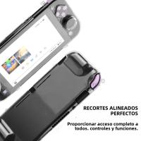Funda Transparente Para Nintendo Switch Lite Protección Integrada Almacenamiento Ligera Caja Protectora De PC Cristalina - details 7