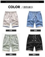 Shorts De Verano Para Hombre Deportivos Cinco Puntos Pantalones Casuales Playa Talla Grande Hasta 8XL Color Sólido Moda Exterior - details 2