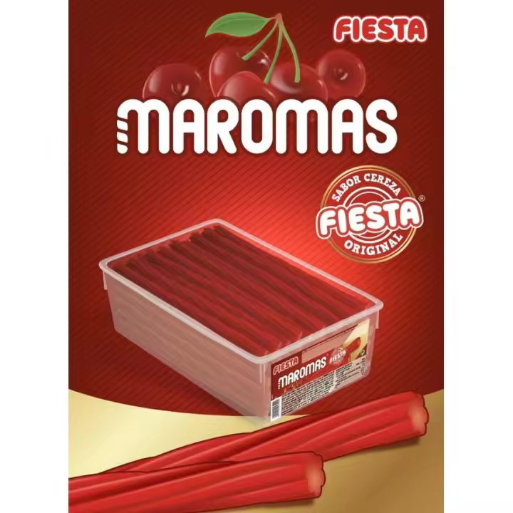 Fiesta Maromas Cereza tarro 60 unidades - 1