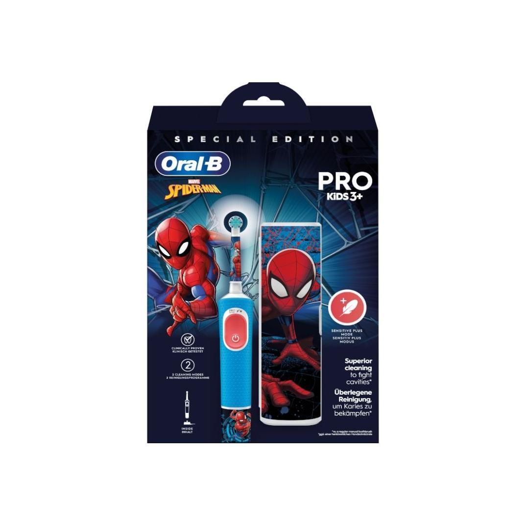 Cepillo de Dientes Recargable Oral B Vitality Kids Box Spiderman