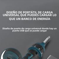 Mini Destornillador Eléctrico Sin Cable Recargable 1300mah Ajuste De Potencia Herramientas Eléctricas 3.6V Para Mantenimiento Doméstico Y Reparación - details 8