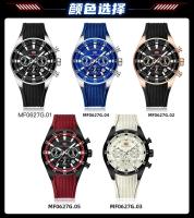 Reloj De Pulsera Deportivo Casual Para Hombres MINI FOCUS Gran Dial Luminoso Resistente Al Agua Cuarzo Multi-function Corona a Contrachavija Calendario - details 8