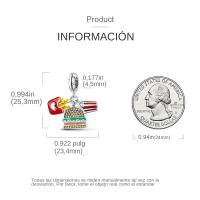 Pulsera Ajustable De Encanto De Conejo Original Plata Esmaltada Para Mujer Joyería De Moda Hecha a Mano Con Cuentas De Zirconia - details 39