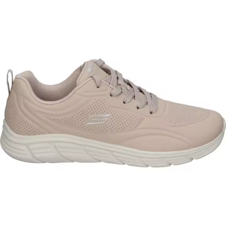 SKECHERS | Zapatillas Skechers Bobs B Flex Lo Cool Ease para Mujer – Deportiva en Color Beige – Sneakers con Cordones – Memory Foam – Cómodas y Versátiles – Modelo 117715-TAN - 1