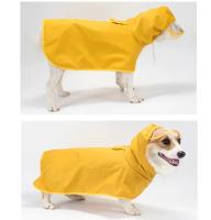 Ropa Impermeable Para Perros Ropa De Invierno Con Capucha Adecuada Para La Estación Lluviosa Disponible En Amarillo Talla Única - details 4