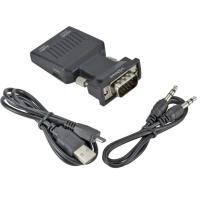 Adaptador PzzPss VGA a HDMI Compatible Convertidor De Audio Y Video 1080P Para PC Portátil a HDTV Proyector Cable HDMI-Compatible a VGA - details 2