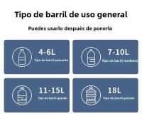 Dispensador De Agua Plegable Con Pantalla LED Y Control De Cantidad Inteligente Recargable Por USB Bomba De Agua Portátil - details 14