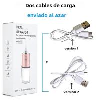 Irrigador Oral Eléctrico Portátil Inteligente Con 4 Jetas 3 Modos Recargable Limpieza Dental Para Uso Diario Y Viajes - details 9