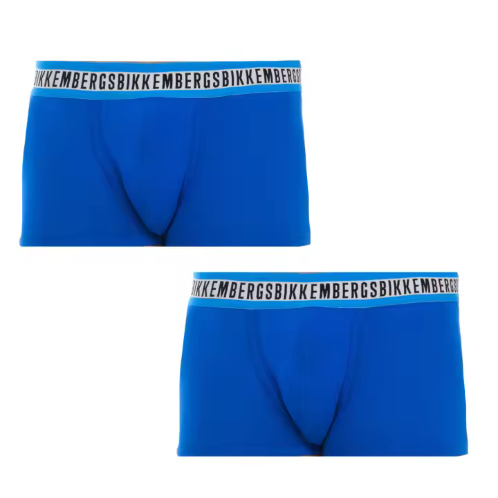 Bikkembergs-Pack-2 Boxers Fashion Tape Frontal Anatómico BKK1UTR08BI para Hombre - 1
