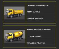 HUINA 1:50 Excavadora De Escala De Aleación Juguetes Diesel Hidráulico Bulldozer Coche De Construcción Para Niños Regalos - details 4