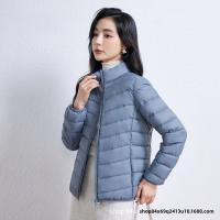 Chaqueta De Invierno Para Mujer Ligeramente Acolchada Con Capucha Cierre De Cremallera Impermeable Y Térmica Con Bolsillos Estilo Casual - details 23