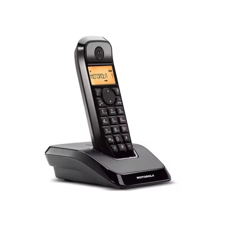 Teléfono Inalámbrico Motorola S12 - Función Manos Libres y Tecnología DECT - 1
