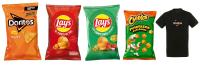 Pack Variado PEPSICO de 8 Bolsas LAY’S Sal, LAY’S Campesinas, CHEETOS Pelotazos, DORITOS Tex Mex, 4 Packs de 2 Bolsas Individuales para Aperitivo y Consumo Diario + Camiseta de Regalo - details 0