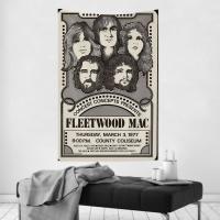 Tapiz F-Fleetwood Rock Band Para Decoración De Habitación Estilo Mac Colcha De Pared Para Fiesta Y Ambientes Domésticos Decoración De Bebé - details 12