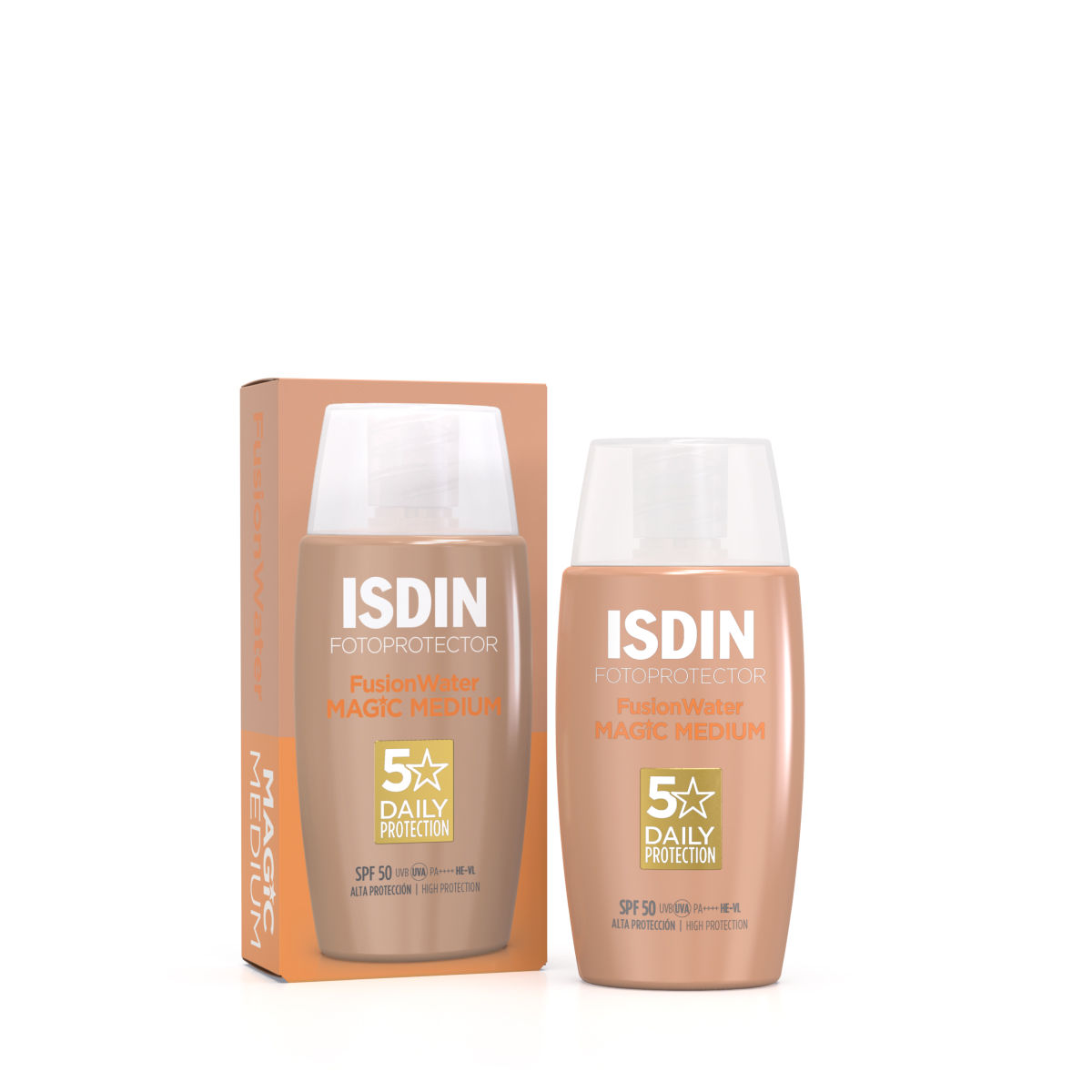 ISDIN FOTOPROTECTOR FUSION WATER COLOR MEDIUM 1 ENVASE 50 M