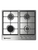 Encimera de gas 60 cm JOHNSON 4 fuegos JAMA4BX - details 0