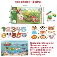 Libro Ocupado Montessori Para Niños Y niñasEducational Toys Para Bebés Y Niños pequeñosJuego De Rompecabezas De Animales Y Números Quieto Para Niños - details 6