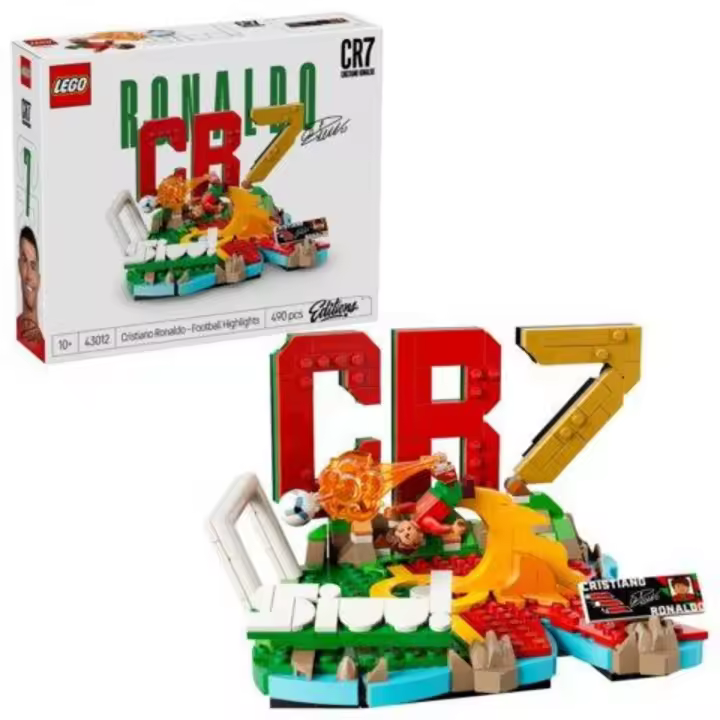 LEGO® 43012 Ediciones Cristiano Ronaldo: Fenómenos del Fútbol de Juguete - Modelo 3D - 1