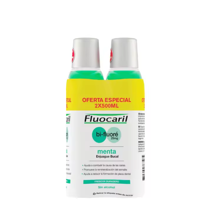 Fluocaril bi-fluore colutorio 2x500 ml - 1